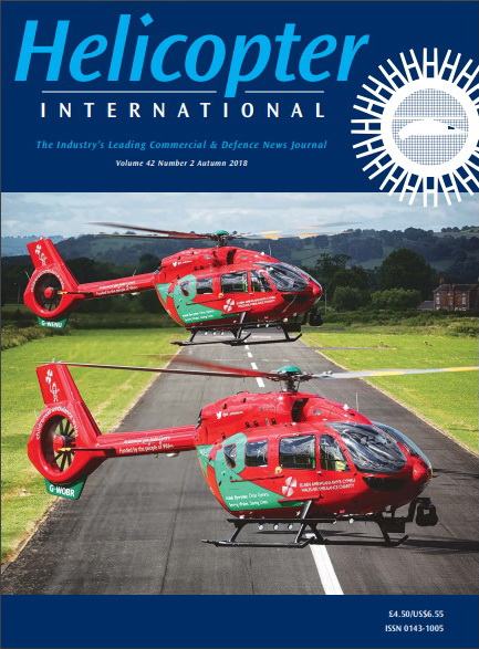 Helicopter International Magazine, cover photo by NorrPress